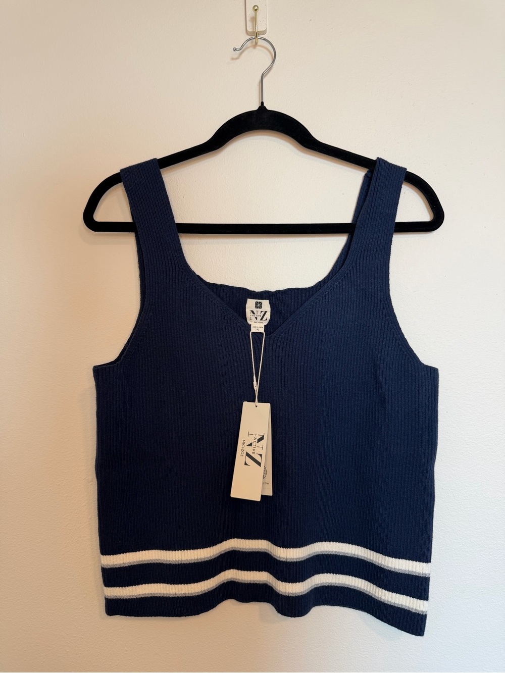 Nic & Zoe Sweater Tank XL